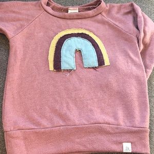 Lulu and Roo Pink Rainbow Sweatshirt 2T
